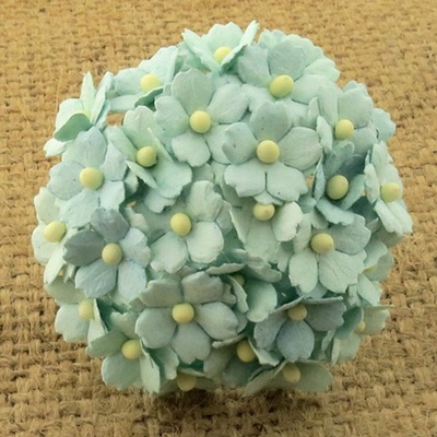 Квіточки Sweetheart, колір м’ятний 15мм, 10 шт.