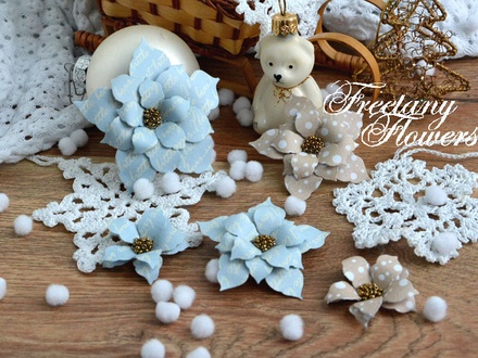 Набор цветов Freetany Flowers – Снегопад