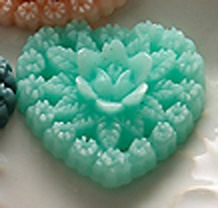 Прикраса Webster's Pages - Whimsey Hearts Blue, 1 шт.