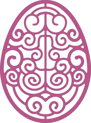 Ніж для вирубки Lace Egg Four від Cheery Lynn Designs