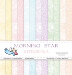 Набор бумаги Galeria Papieru - Jutrzenka - Утренняя заря, 30,5 x 30,5 см, 6 листов