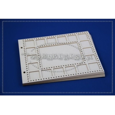 Заготовка для альбому з чіпборду Scrapiniec - Кадри, 15х21 см