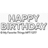 Ніж для вирубки My Favorite Things - Die-namics Block Happy Birthday