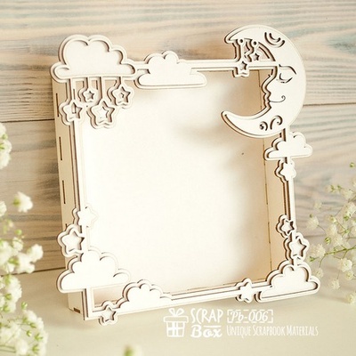 Фото-бокс (Photo Box ScrapBox - Місячний Pb-006