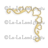 Лезвие La-La Land Crafts - Heart Ribbon Corner