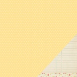 Двосторонній аркуш картону від American Crafts - 7th & Sunshine, 30x30 см, 1 шт.