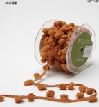 Стрічка Pom Pom String, ширина 1,2см, 90 см, колір античне золото