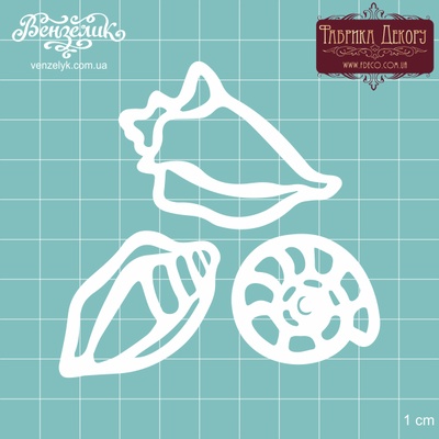 Чипборд від Вензелик - Набір мушель, від 32 до 56 мм