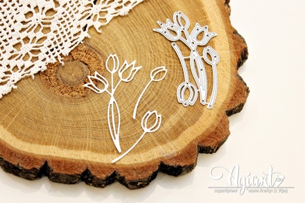 Ножі для вирубки від AgiArt "Тюльпани"