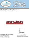 Ножи от Elizabeth Craft Designs - Best Wishes Stand Up Helper
