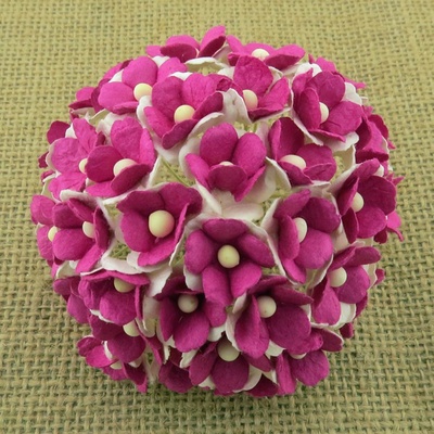 Квіточки кохання - sweetheart, колір рожевий, діаметр - 15мм, 10 шт.