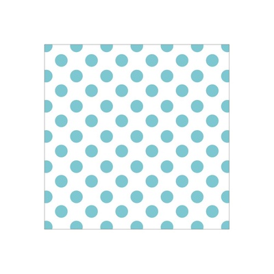 Ацетний аркуш з фольгуванням у синій горошок від Blue Foil Dots, 30x30 см