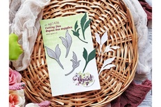 Ножі для вирубки "Листя конвалії" від AgiArt, 55*28 мм, 52*24 мм, 48*19 мм