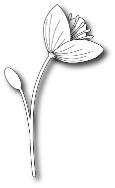 Ніж для вирубки від Poppystamps - Marcelle Flower