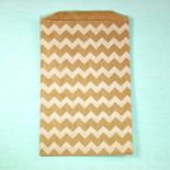 Конвертик White Chevron Middy Bitty Bags, розмір 12,07x19,05см, 1 шт.