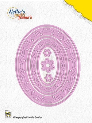Лезвие Nellie's Multi Frames  Multi Frame Dies - Oval 2