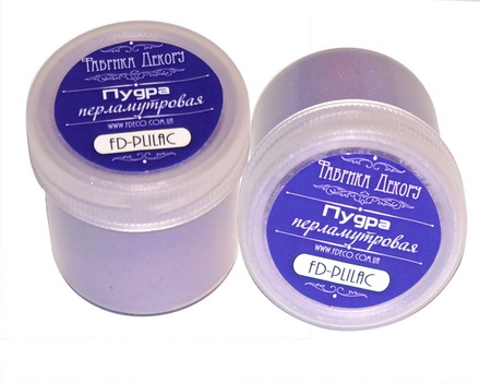 Перламутровая пудра фиолетовая