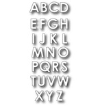 Лезвие - DIES- Parker Lower Alphabet Set , 26 шт. 