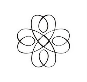 Акриловий штамп W026b Віньєтка, розмір 2,2х2,2см