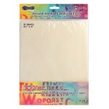 Бумага Ranger - Dyan Reaveley - Dylusions - Mixed Media Cardstock, 21.6x28 см, 10 штук