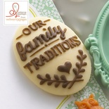 Украшение Webster's Pages - Family Traditions, 1 штука