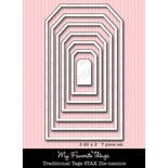 Ніж для вирубки My Favorite Things - Die-namics Traditional Tags STAX (MFT179)