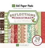 Набор бумаги от Echo Park - Reflections Christmas Paper pad