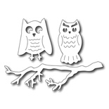 Ніж для вирубки Frantic Stamper - Cutting Die - Spooky Owls and Branch set