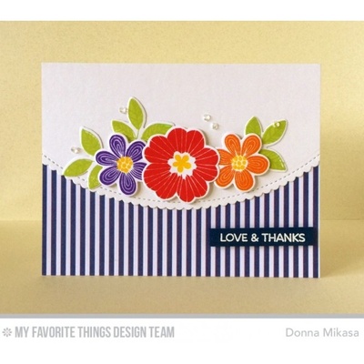 Акриловый штамп My Favorite Things - Bold Blooms