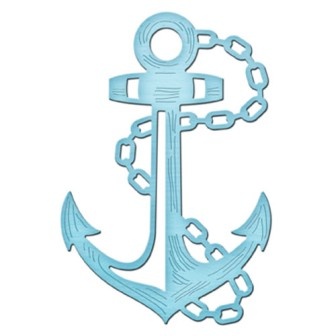 Ножи от Spellbinders - Anchors Away - Якорь