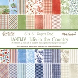 Набір паперу Maja Design - Life in the Country PAPER PAD, 15х15см, 36 аркушів