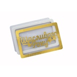 Заготовка для шейкера Щасливого року 11.5x7.5см, колір золото, ТМ Фабрика Декору