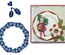 Набір ножів для вирубки Marianne Design Creatables - Holly Wreath