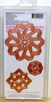 Ножі для виготовлення сніжинок від Spellbinders - Angle Approach, 3 шт