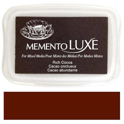 Чернила Tsukineko Memento Luxe - Rich Cocoa