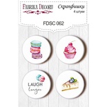Набор скрапфишек Фабрика Декору из 4 шт FDSC062