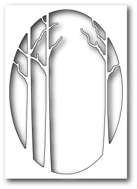 Ніж для вирубки від Memory Box - Woodland Oval