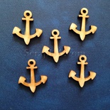 Деревʼяна фігурка WOOD-028 - Якорі, 1 штука