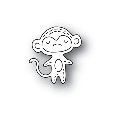 Нож для вырубки от Poppystamps - Whittle Monkey