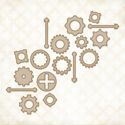 Чипборд Blue Fern Studios - Widgetworks