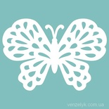 Чипборд від Вензелик - Метелик 0 7, 34x50 мм, розмір: 34x50 мм