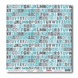 Лист бумаги для скрапбукинга  от ScrapBerry's - Версаль - Поездка заграницу