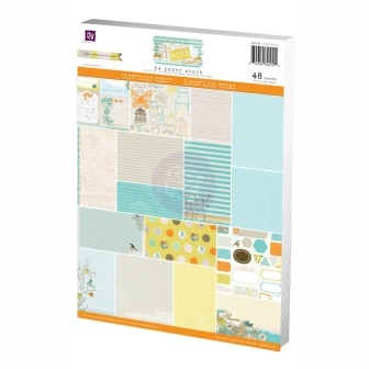 ЦЕНА СНИЖЕНА! Набор бумаги от Prima - A4 Paper Pad - Lady Bird, размер: А4, 48 листов