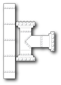 Нож для вырубки от Memory Box -  DIES - Large Steampunk Pipes