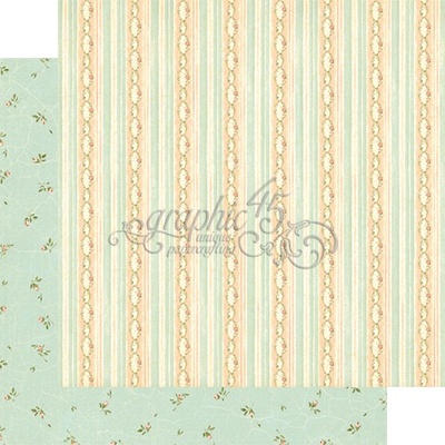 Набор скрапбумаги и декора Graphic 45 - Baby 2 Bride—Deluxe Collector's Edition, 30х30 см