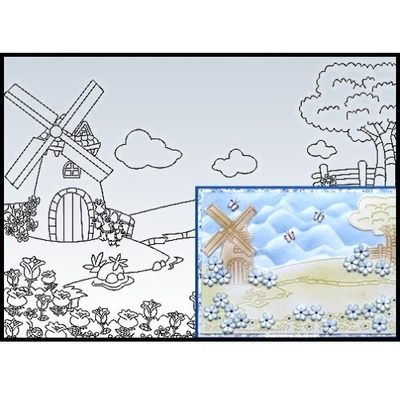 Папка для тиснення Nellie Snellen - Windmill