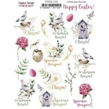 Набір наліпок (стікерів) Happy Easter 110, ТМ Фабрика Декору