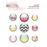 Прикраса під скляним покриттям Glitz Design - Cashmere Dame Giant Rhinestones