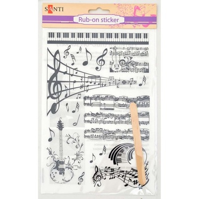 Натирка Ноты, 22*15 см, ТМ Santi