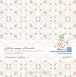 Набір паперу від Євгенія Курдібановська ТМ - "Троянди", 15х15см, 10 аркушів